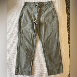 Old Navy High-Waisted Straight Canvas Workwear Pants
